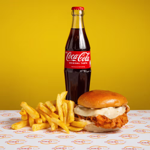 Cchicken Burger Menü