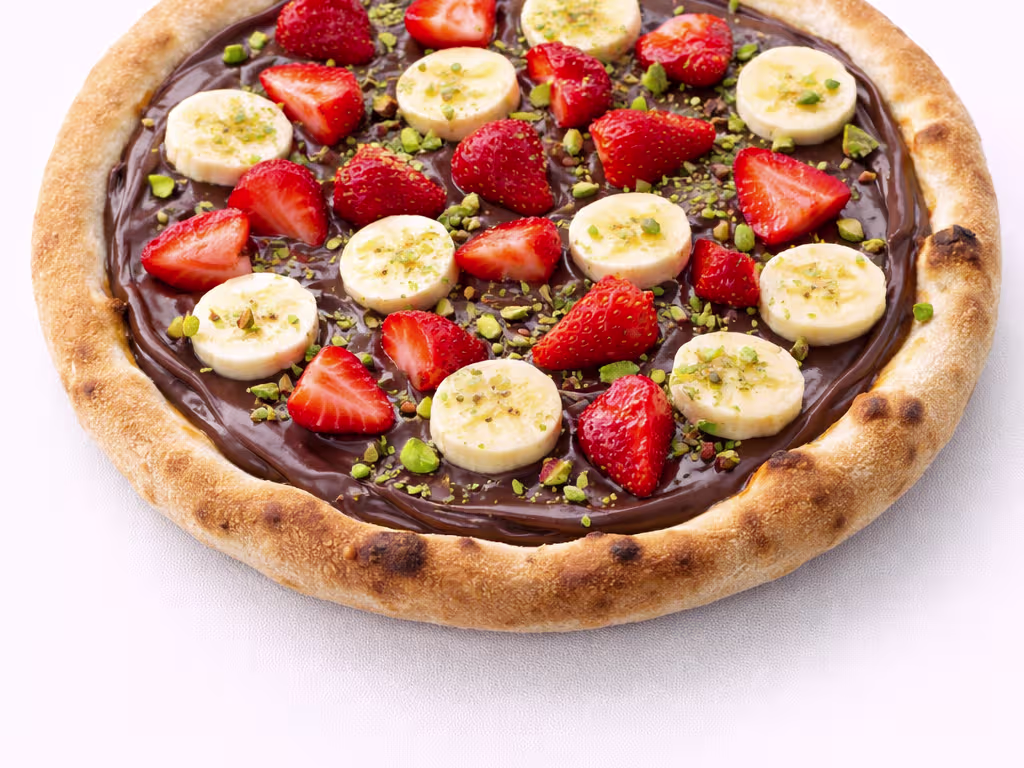 Dessert Nutella Pizza