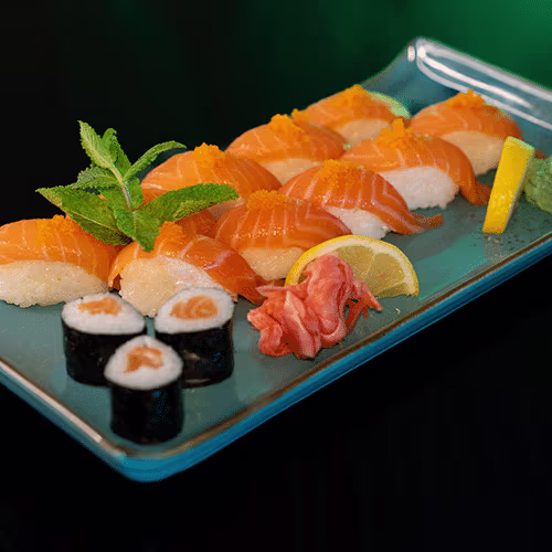 Lachs Sushi Set (groß)