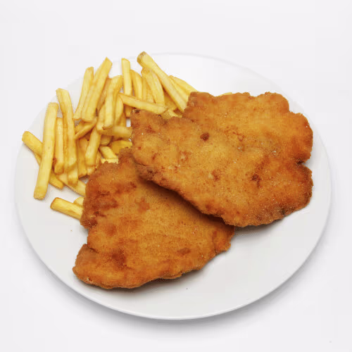 Schnitzel Teller