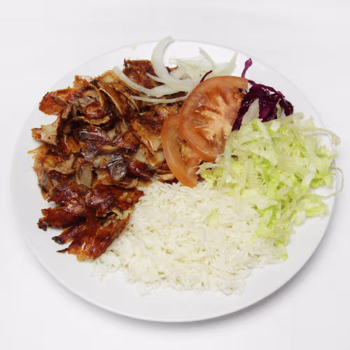 Kebab Teller hühner