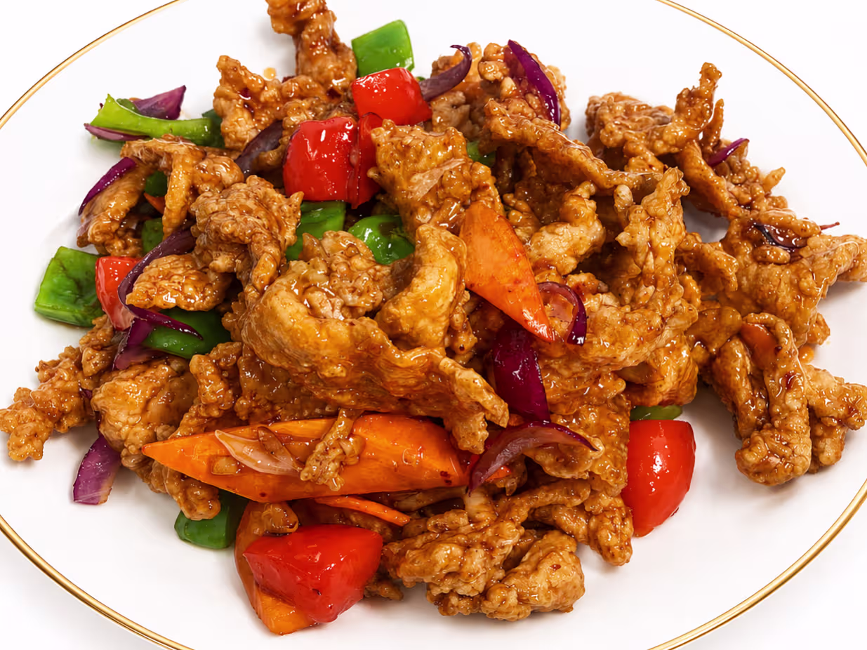 Gan Bian Huhnfleisch