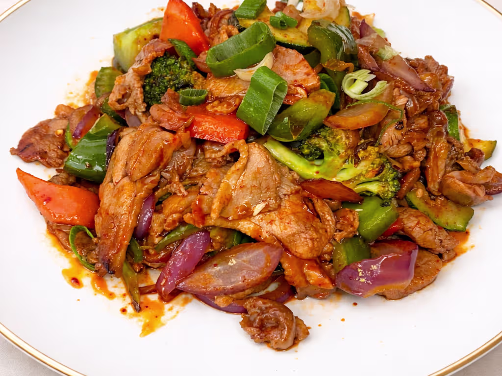 Chili Ente aus dem wok