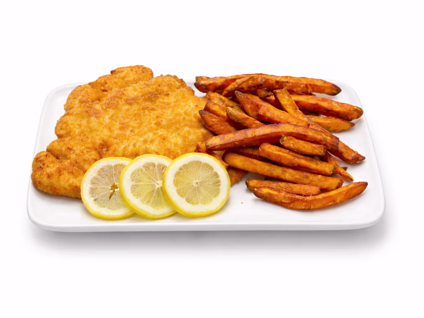 Cordon Bleu mit Süßkartoffel