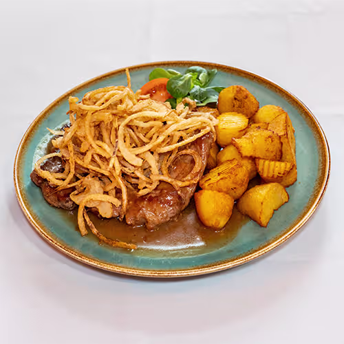 Zwiebelrostbraten
