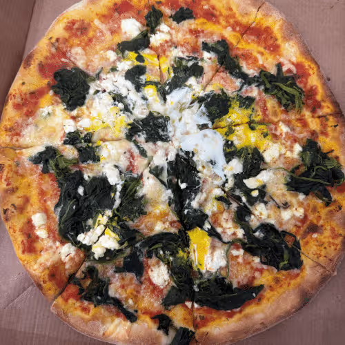 Spinat Pizza