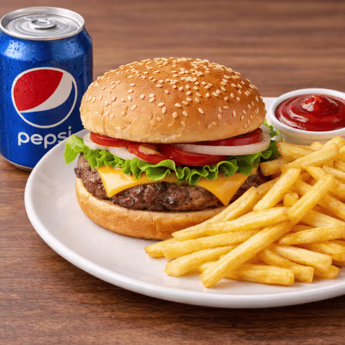 Cheesburger Menü