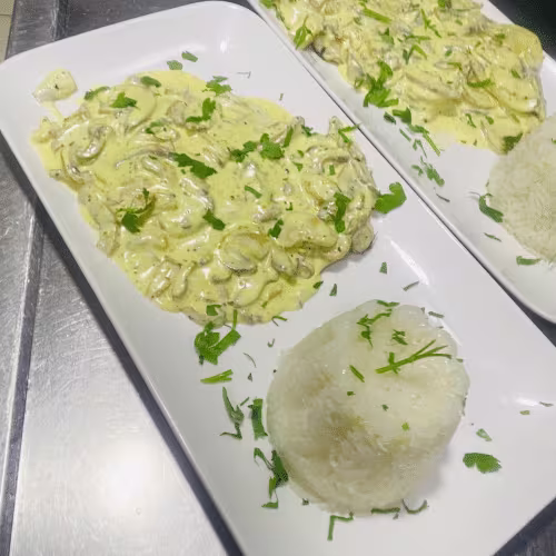 Champignon Schnitzel