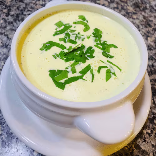 Knoblauchcremesuppe