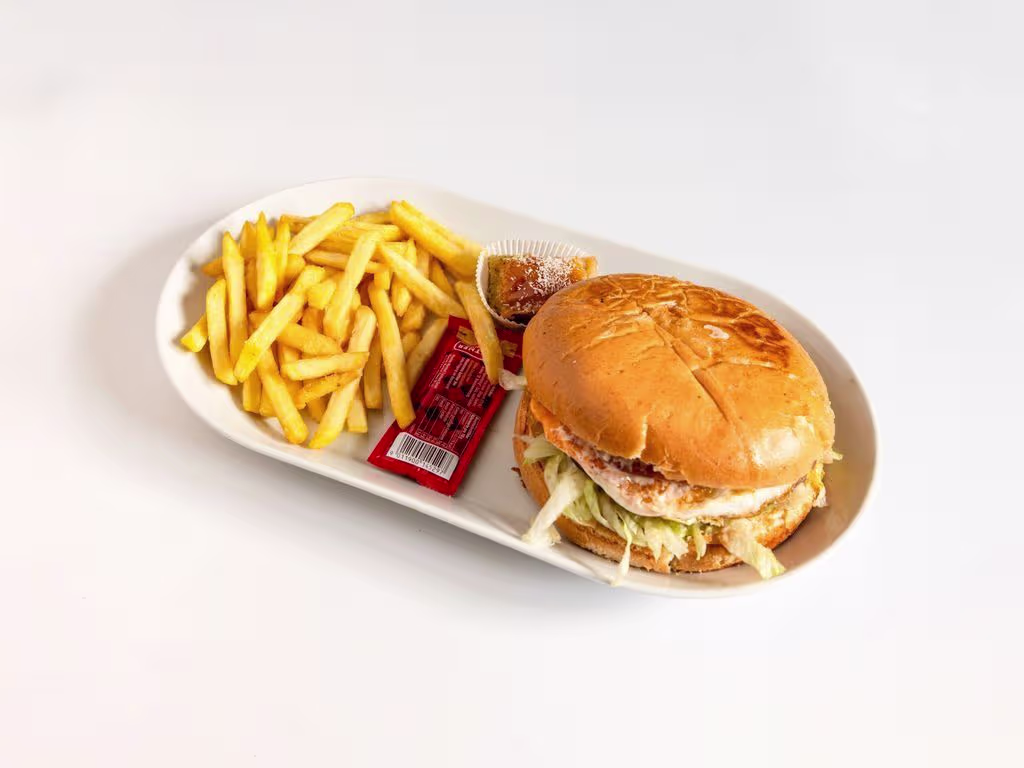 Texas burger menü