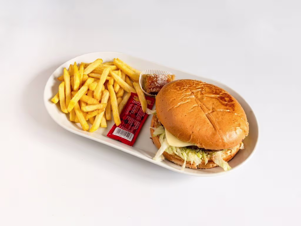 Cheeseburger menü