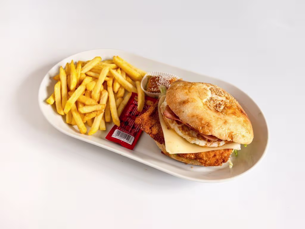 Chickenburger spezial menü