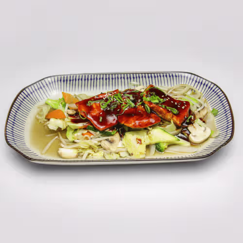 Lachs Teriyaki
