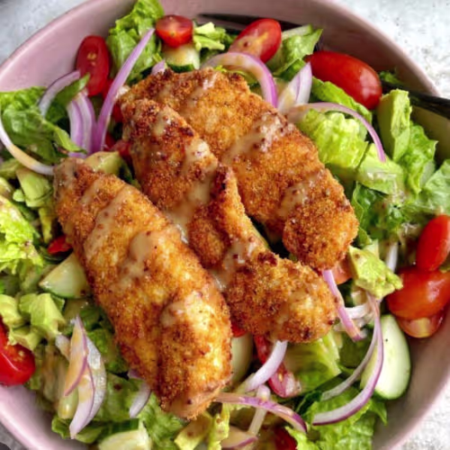 Fried Chicken Salat