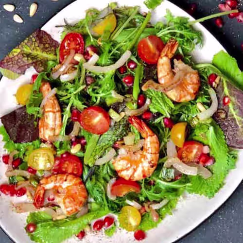 Garnelen-Salat