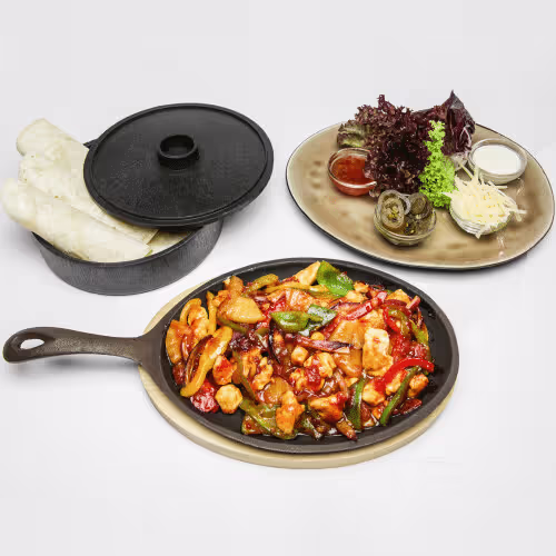 Chicken Pineapple Fajitas (scharf)