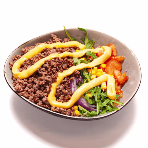 Burger Salat