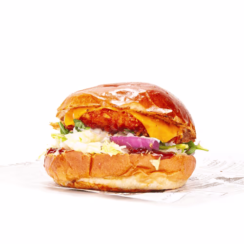 Vegan-Chicken Burger
