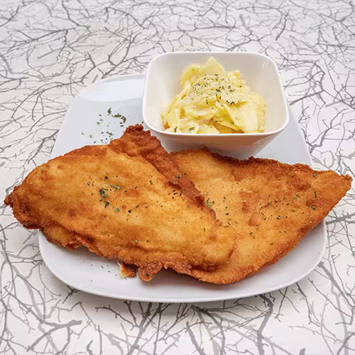 Gebackenes Schollenfilet (2 Stück)