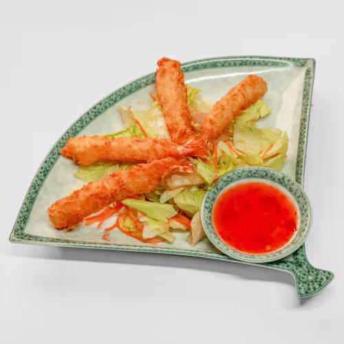 Crispy Garnelen (scharf)
