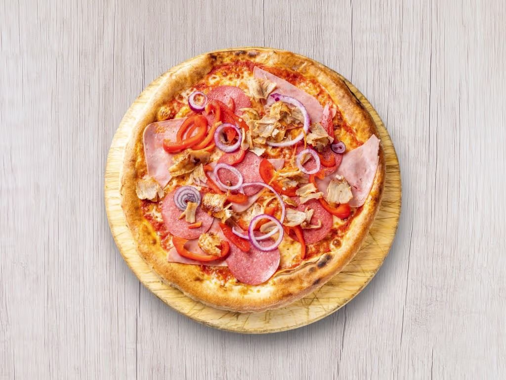 Pizza Mafiosi + 0,33 l Getränk