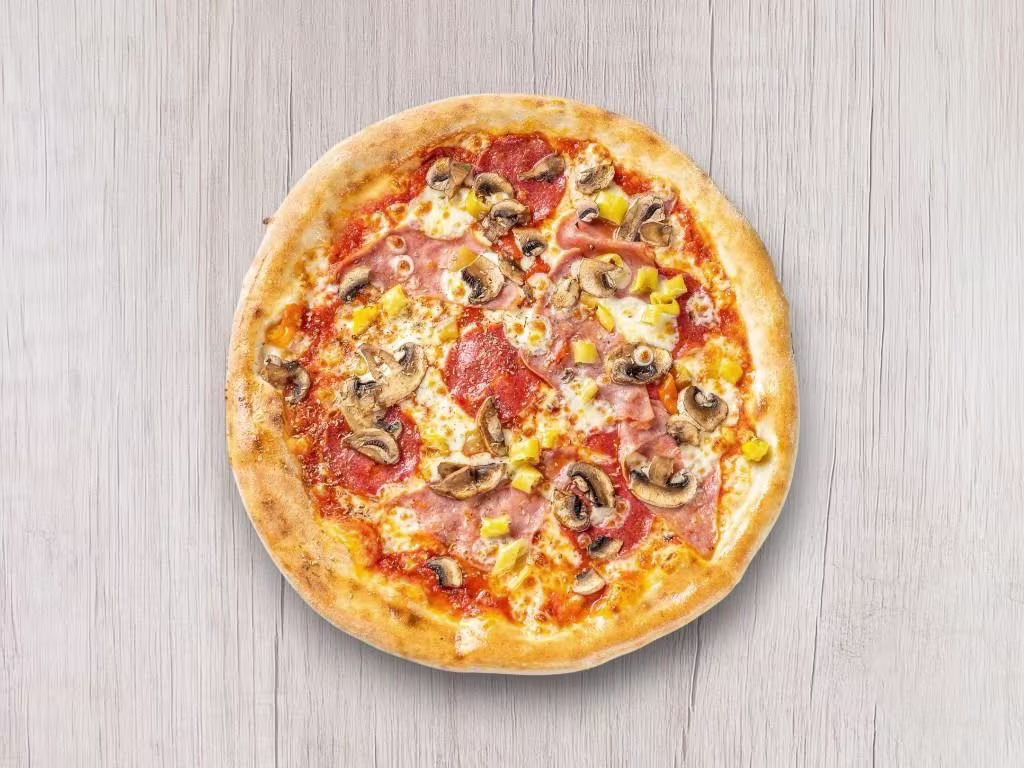 Familien-Hauspizza
