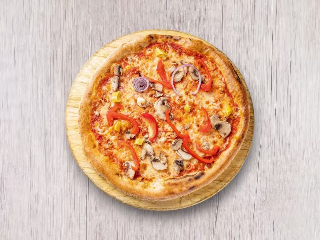 Pizza Vegetarisch + 0,33 l Getränk