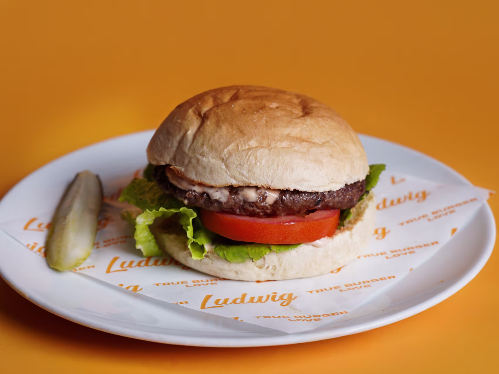 Klassischer Hamburger