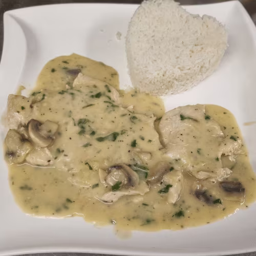 Champignonschnitzel