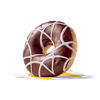 Schoko Donut, gefüllt
