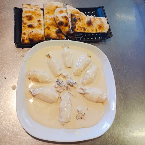 Gefüllte Calamari (6 Stück)