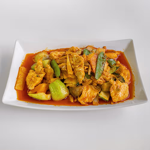 Red Curry Chicken (scharf)