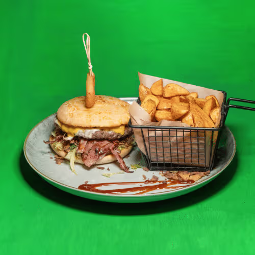 Jack Daniels Honey Burger