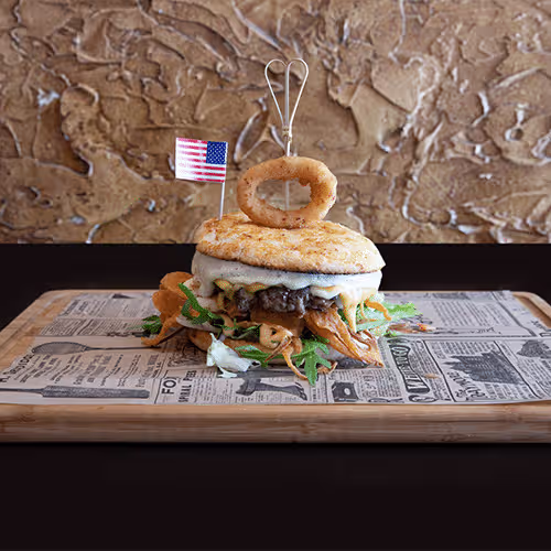 Quattro Formaggi Burger