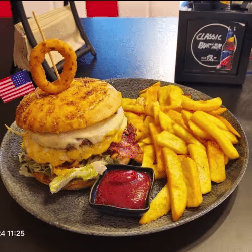 Jack Daniel's Burger Menü