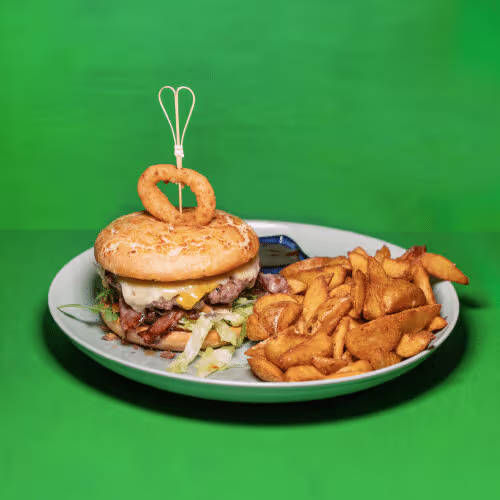 Cowboy Burger Menü