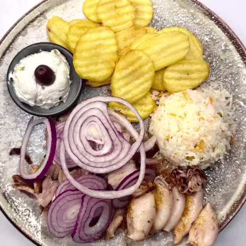 Gyros und Calamari
