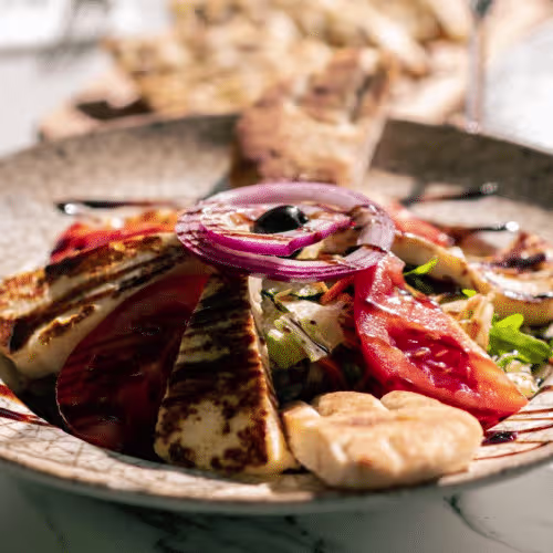 Halloumi Salat