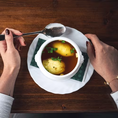 Grießnockerlsuppe