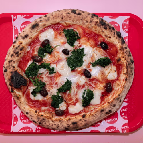Pizza Spinaci (vegan)