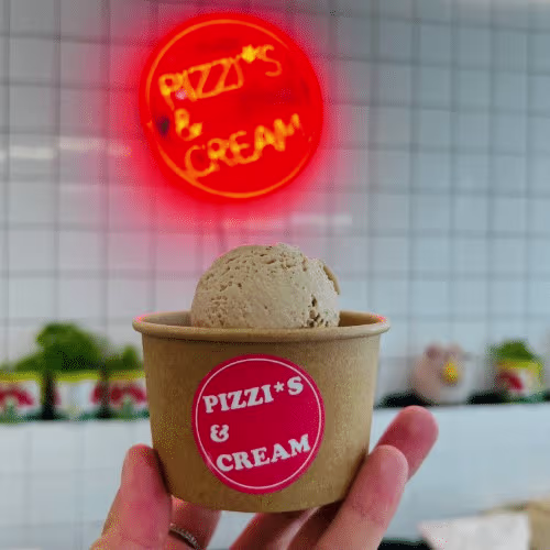 Eis mit 2 Sorten nach Wahl (vegan, zuckerfrei)