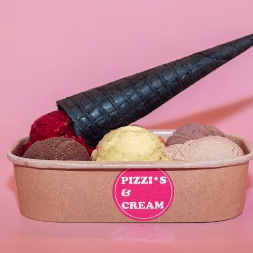 Eis mit 6 Sorten nach Wahl (vegan, zuckerfrei)