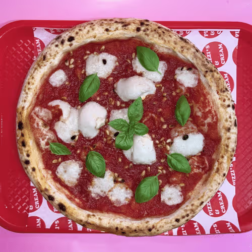 Pizza Burrata Pine (vegan)