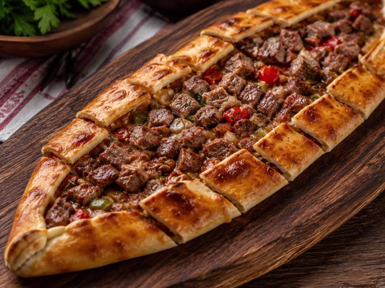 Kuşbaşılı pide
