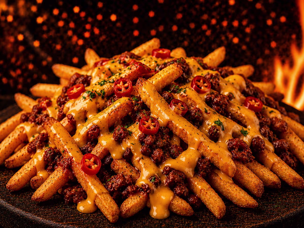 Chili Cheese Pommes frites