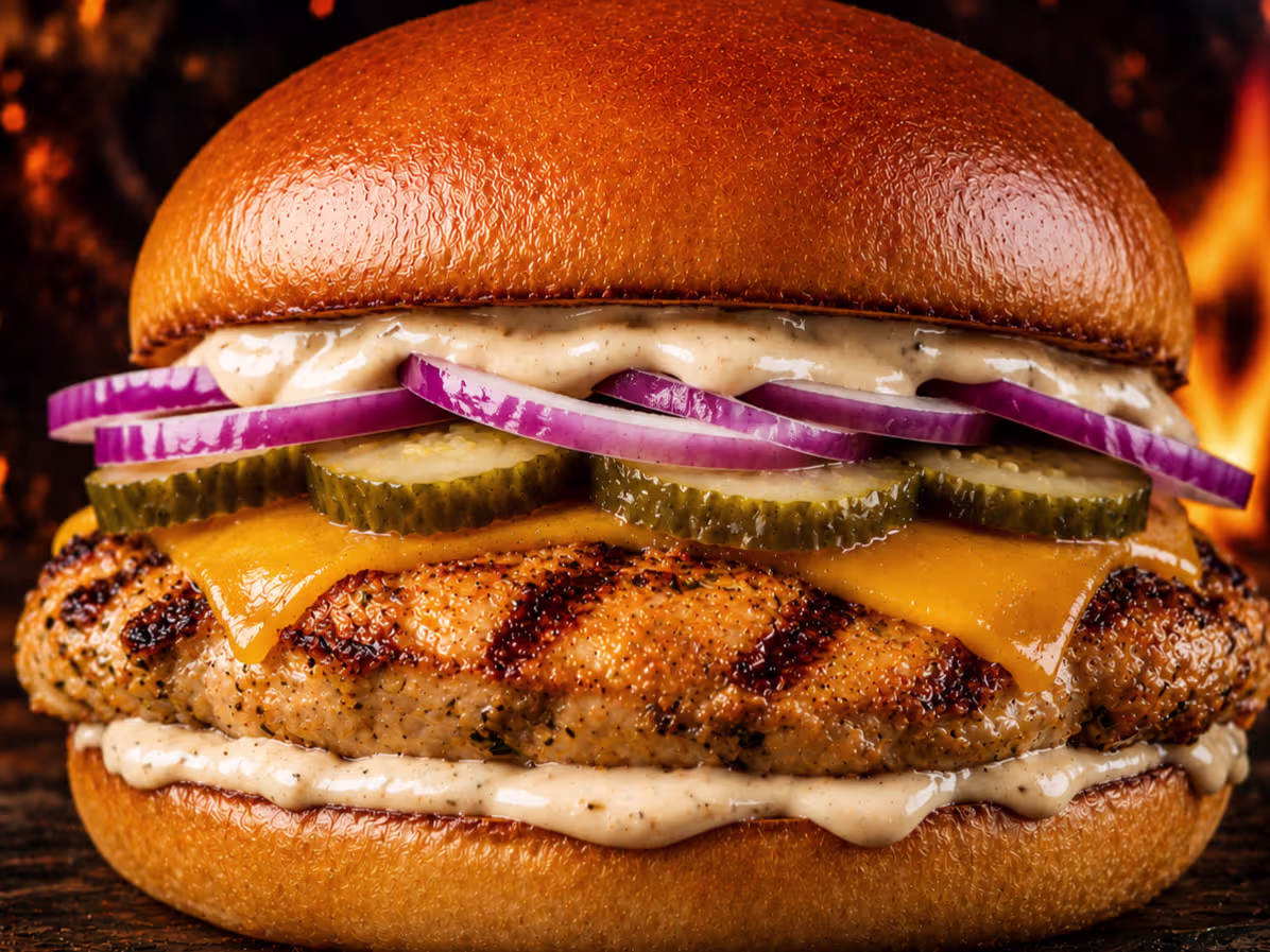 Menü - Grilled Chicken Burger