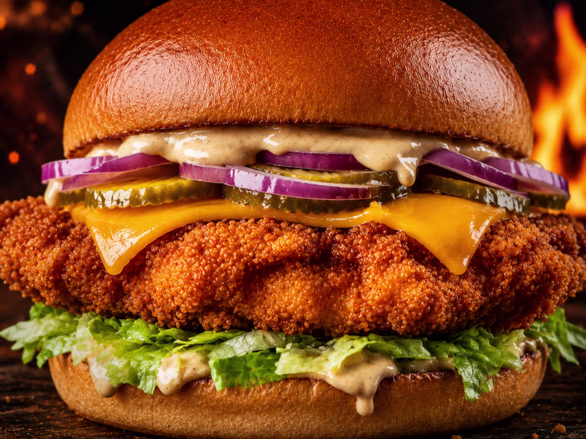 Menü - Crispy Chicken Burger