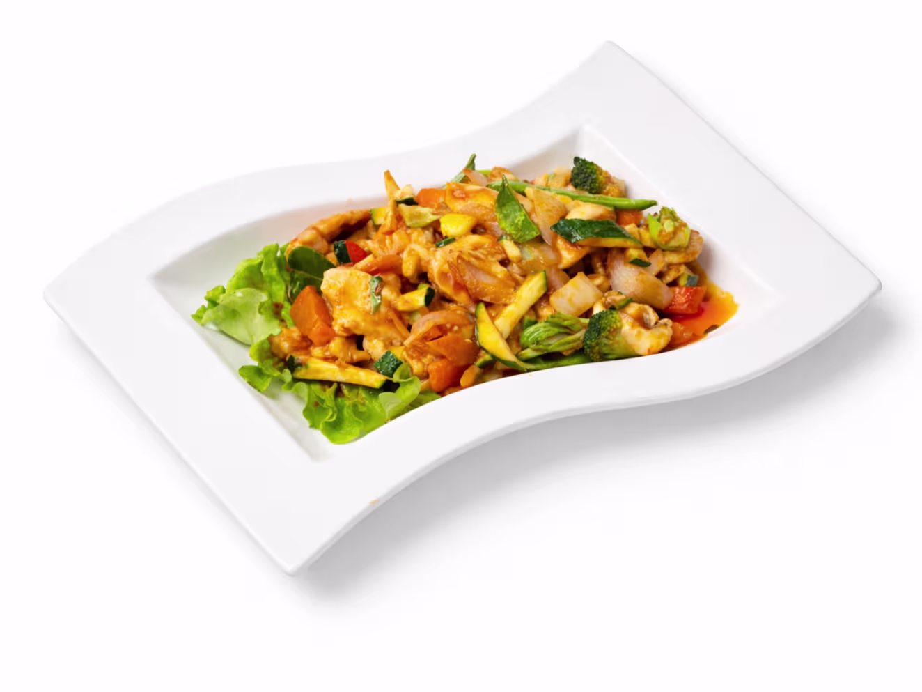 Red Curry Chicken (scharf)