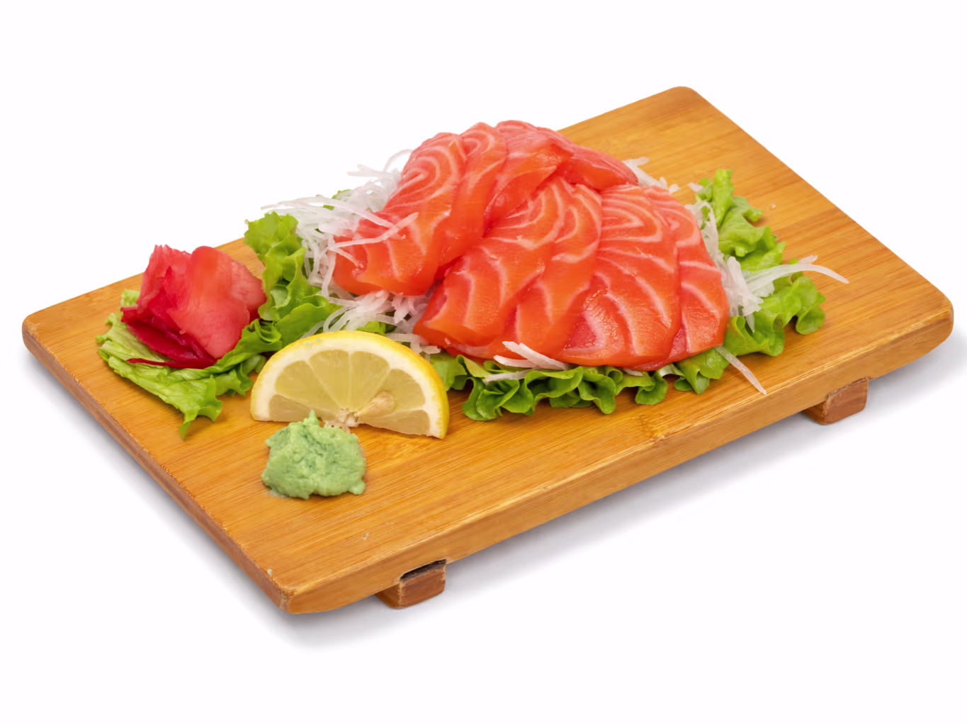 Sake Sashimi klein (10 Scheiben)