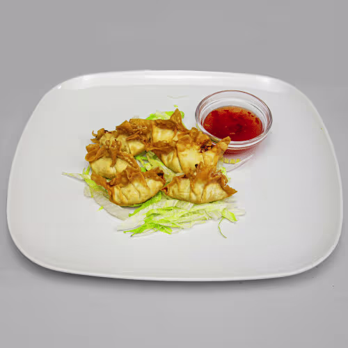 Gebackener Wantan (6 Stück)